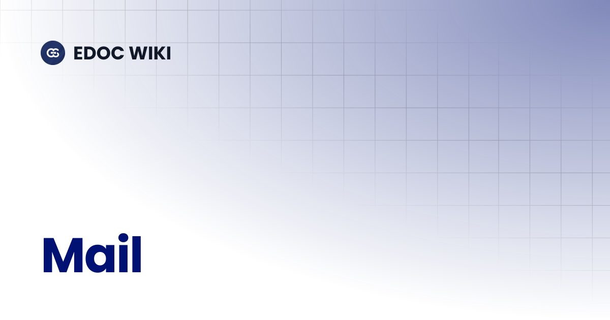 Mail | República Dominicana | EDOC WIKI
